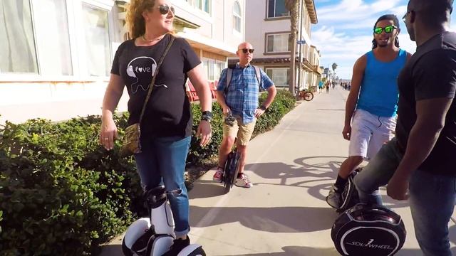 Solowheel / Electric Rideable Meetup 2/18: Mission Beach, San Diego смотреть онлайн