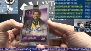 2020 Topps Star Wars Stellar Signatures Case Break #3