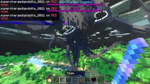 Cracker's Wither Storm godzilla in Minecraft PE MMCRAFT TV