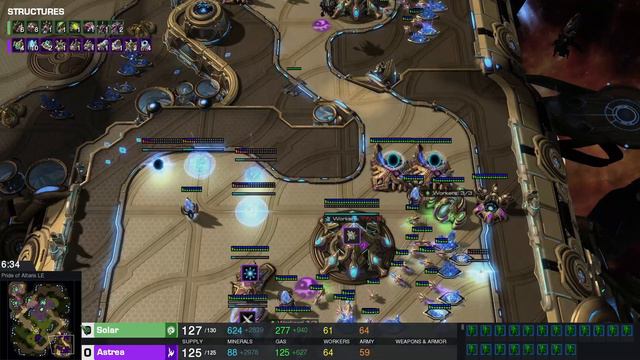 StarCraft II ULTIMATE GREED: Nexus First On The GOLD | Solar (Z) vs Astrea (P) смотреть онлайн