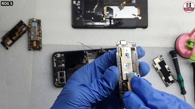 How To Replace Motherboard Asus ROG Phone 5 / Disassembly And Assembly смотреть онлайн