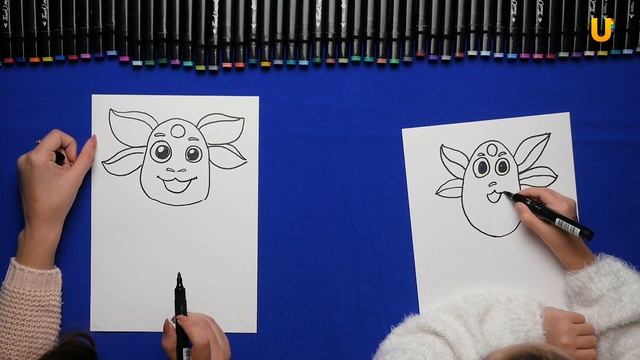 Рисуем вместе ЛУНТИКА смотреть онлайн