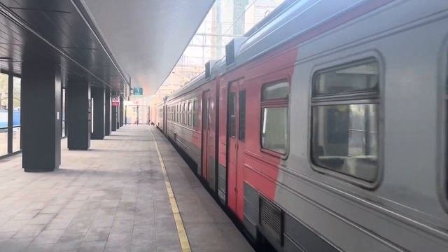 Электропоезд ЭД4М-0366, платформа Кутузовская МЦД-4
