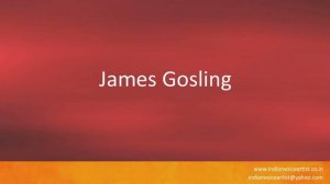 Pronunciation of the word(s) "James Gosling".