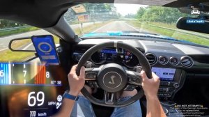 2023 SHELBY GT500 is a 760HP V8 WEAPON on the GERMAN AUTOBAHN!