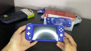 Синий Nintendo Switсh Lite | Обзор, распаковка, сравнение цветов и первые впечатления