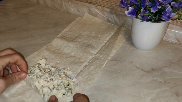 ВКУСНАЯ И СЫТНАЯ ЗАКУСКА ИЗ ЛАВАША