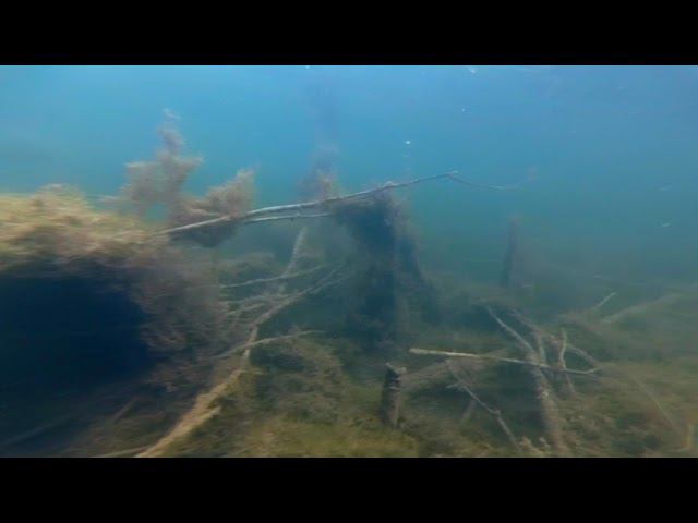 Под водой озеро Увильды в жаркий август - продолжаю погружения