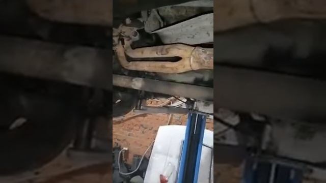 Финал сварки глушителя
