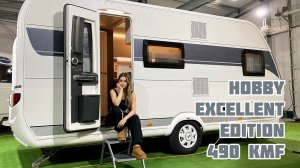 Обзор нового немецкого дома на колесах Hobby Excellent Edition 490 KMF для большой семьи