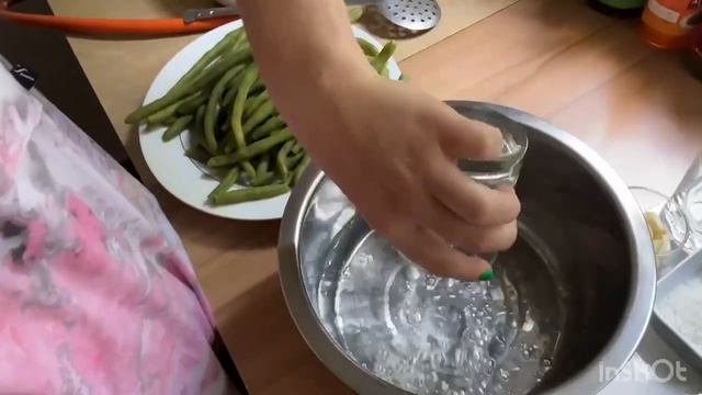 Маринованная стручковая фасоль. Быстро. Легко. Вкусно.