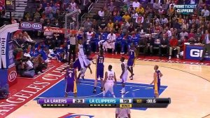 Ryan Hollins RISES AND DUNKS ON Jordan Hill