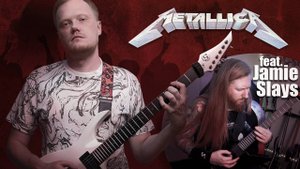 Учусь играть на гитаре по песням Металлики (feat. Jamie Slays)