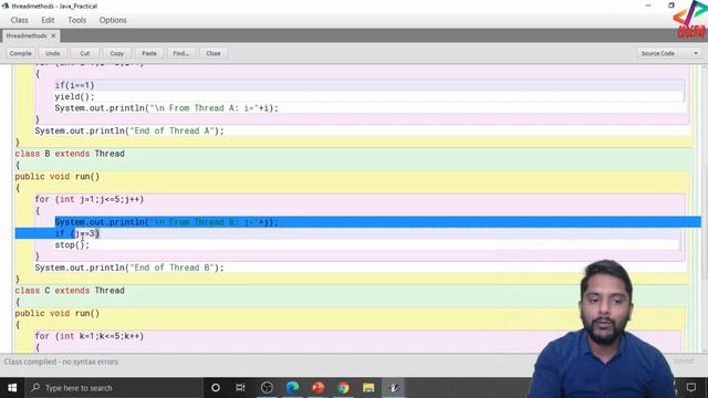 Thread Methods in Java | Yield Method | Sleep Method | Stop Method | Multithreading in Java