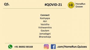 #11 General Quiz | #QOVID-21 LIVE Quiz Series