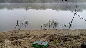 Спиннинг на утренней зорки.