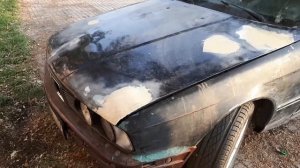 БМВ Е34 520 ЗВУК ДВИГАТЕЛЯ  ЭТО ПРОСТО ЗВЕРЬ ........ BMW E34