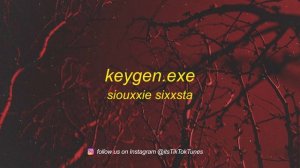 siouxxie sixxsta - keygen.exe (sped up) why so serious?