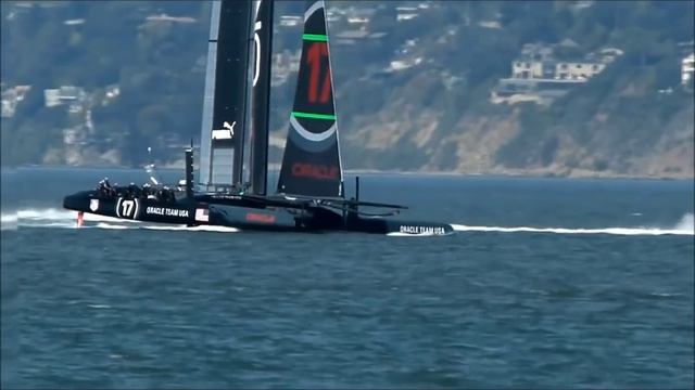 Oracle Racing AC72 practice 3/13/13 run 2 смотреть онлайн