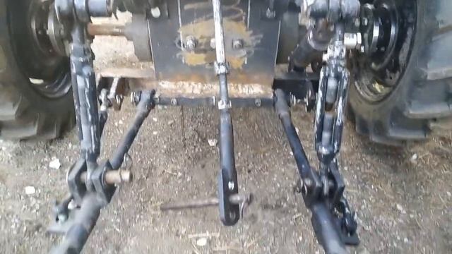 Файтер Т 15 . Установка трех точечной навески. Установка уширителей . смотреть онлайн