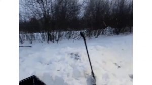 Ночуем в бытовке зимой с детьми