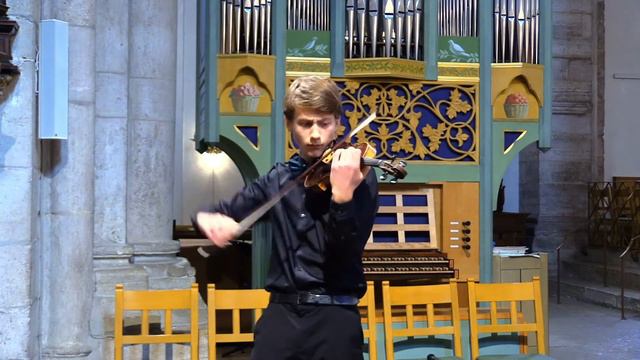 Frey Franzén,Violin - Johann Sebastian Bach, Partita for Solo Violin no.3 in E-Major, l. Prelude смотреть онлайн