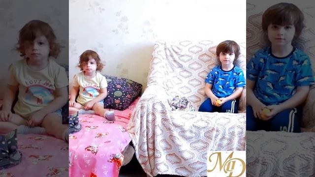 Собираемся в садик. Смотри! Макс и Диана с радостью сами собираются в садик смотреть онлайн