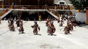 Танец Цам. Часть 2. (Cham Dance).