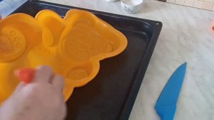 ВЫПЕКАЮ сладкий пирог--манник в силиконовой форме