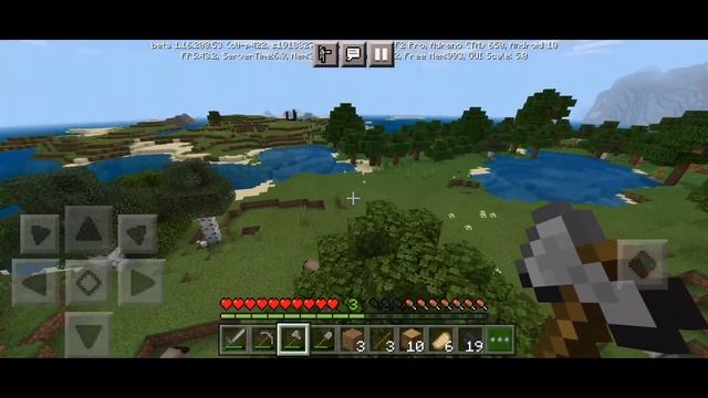 Выживание на телефоне в MineCraft Bedrock Edition (1.16) #1 - Горный козёл и Дом|Ванильное выживани смотреть онлайн