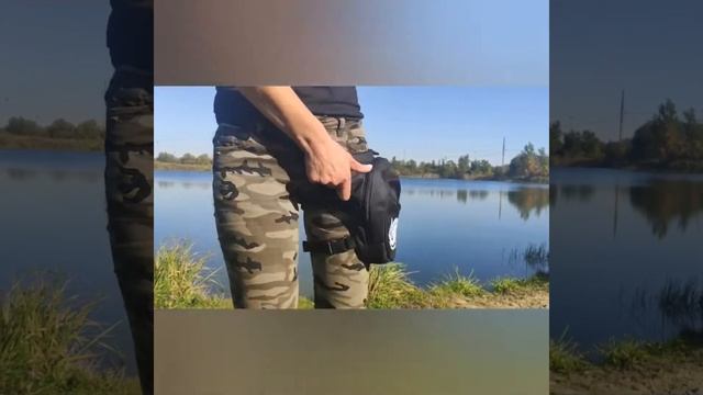 Сумка на бедро White Wolf черная смотреть онлайн