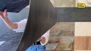 Каменный шпон Flat Stone - Сланец South gray