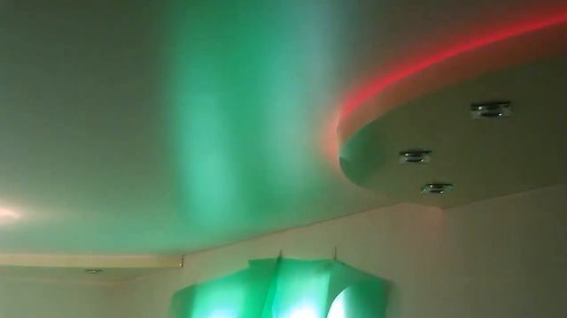 Подсветка натяжного потолка смотреть онлайн