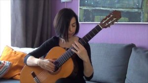 The fool on the Hill - Natalia Kiselyova (solo classical guitar cover with TAB )