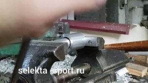 Установка обгонной муфты в колесо классических лыжероллеров.