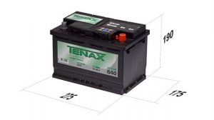 Аккумулятор Tenax Highline 70. Обратной полярности.  Блиц-обзор.