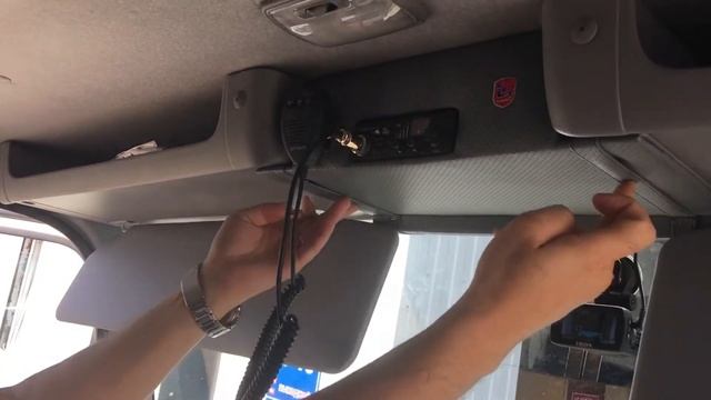 Полка под рацию в грузовую Исудзу смотреть онлайн