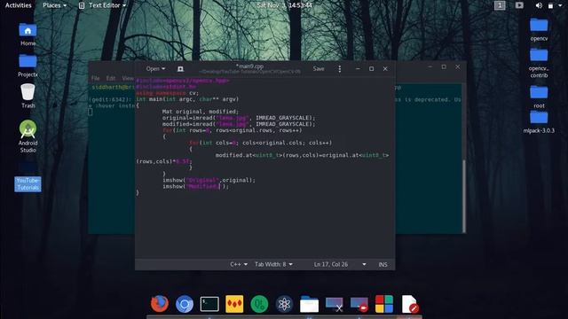 OpenCV 09 Using At Method To Access Image Pixels || Creating Blur Using At Method смотреть онлайн