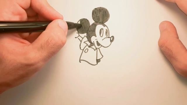 Как нарисовать Микки Мауса?!?! #учимсярисовать