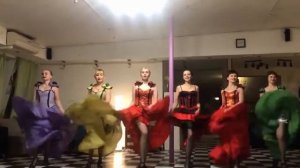 Зажигательный канкан на милонге "День танца"