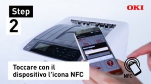 Tecnologia di stampa NFC sulle stampanti OKI Serie C800
