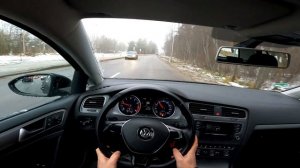 2013 Volkswagen Golf VII 1.2 TSI 85 Hp POV Test Drive | Drive Wave