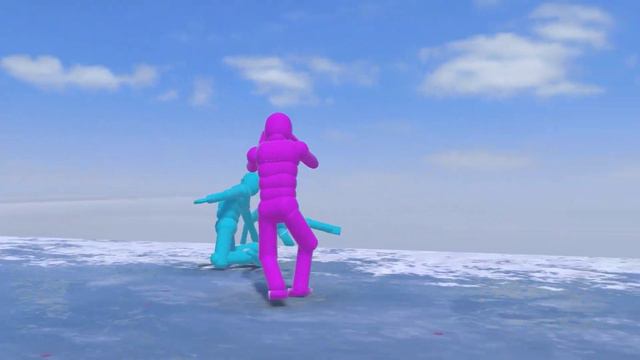 Dynamic AI Ragdolls Fights in Realistic Simulations! (with Active Ragdoll Physics) смотреть онлайн