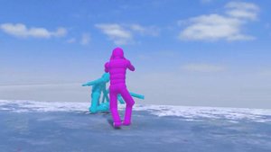 Dynamic AI Ragdolls Fights in Realistic Simulations! (with Active Ragdoll Physics)