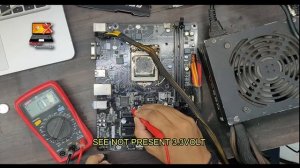 GIGABYTE GA-H81M-S1 NO POWER MotherBoard Repair | 100% Problem Solved