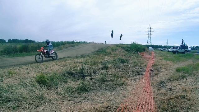 Мотокросс Баженово класс Open и класс 125 куб. Мотокросс памяти Алексея Берсенёва.