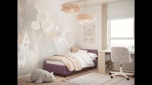 Обзор дизайна MOON FAMILY 1250 (кровать с подъемным механизмом)