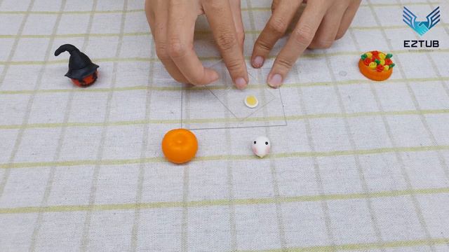 Harvest of Fun Decorative Accessories: Clay Guinea Pig Playing Hide and Seek in Pumpkin Hideaway смотреть онлайн