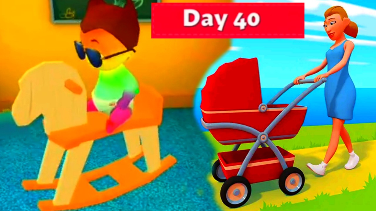 СИМУЛЯТОР МАМЫ и Ребенка #8 - Счастливая виртуальная семья - Мульт игра для детей