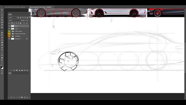CAR DESIGN 101 - what is PROPORTIONS?! - Sedan #cardesign #automotivedesign #proportions смотреть онлайн